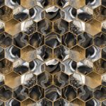 PANNELLO EFFETTO MARMO ESAGONO ESAGORO 120X200