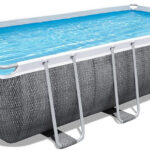 BESTWAY PISCINA C/TELAIO COMPLETA CM.488X244X122H 56996
