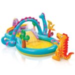 PISCINA GONFIABILE DINOSAURI CM.333X229X112 CS GIOCO 57135