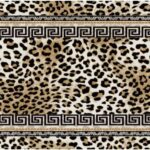 TAPPETO ANTISCIVOLO LEOPARDATA 52X350