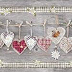 TAPPETO ANTISCIVOLO MARHERITE E SCOIATTOLI 52X300