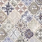 TAPPETO ANTISCIVOLO MAIOLICA SOLE GRIGIO 52X350