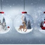 TAPPETO ANTISCIVOLO PALLINE DI NATALE 52X400