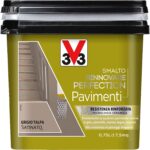 V33 RINNOVARE PAVIMENTI GRIGIO TALPA SATINATO LT.0.75