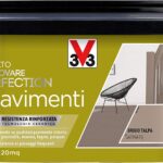 V33 RINNOVARE PAVIMENTI GRIGIO TALPA SATINATO  LT.2