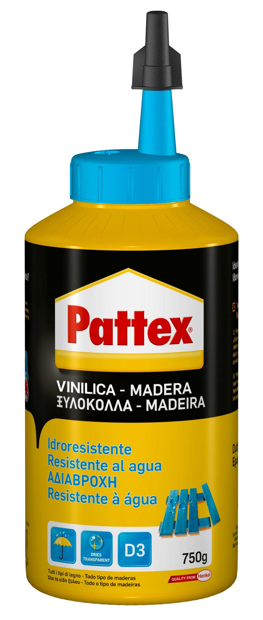 Image PATTEX VINIL IDRORESISTENTE 750 GR. - immagine 1