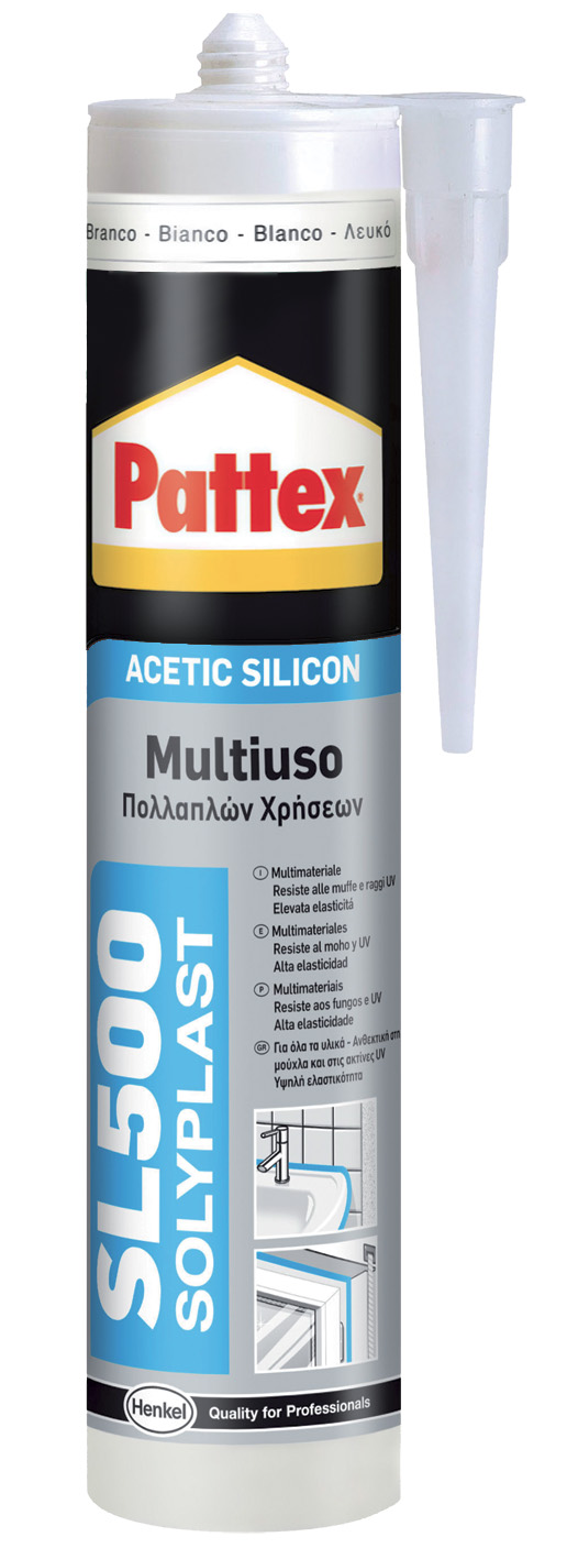 Image PATTEX SILICONE SL500 AVORIO 300ML. - immagine 1