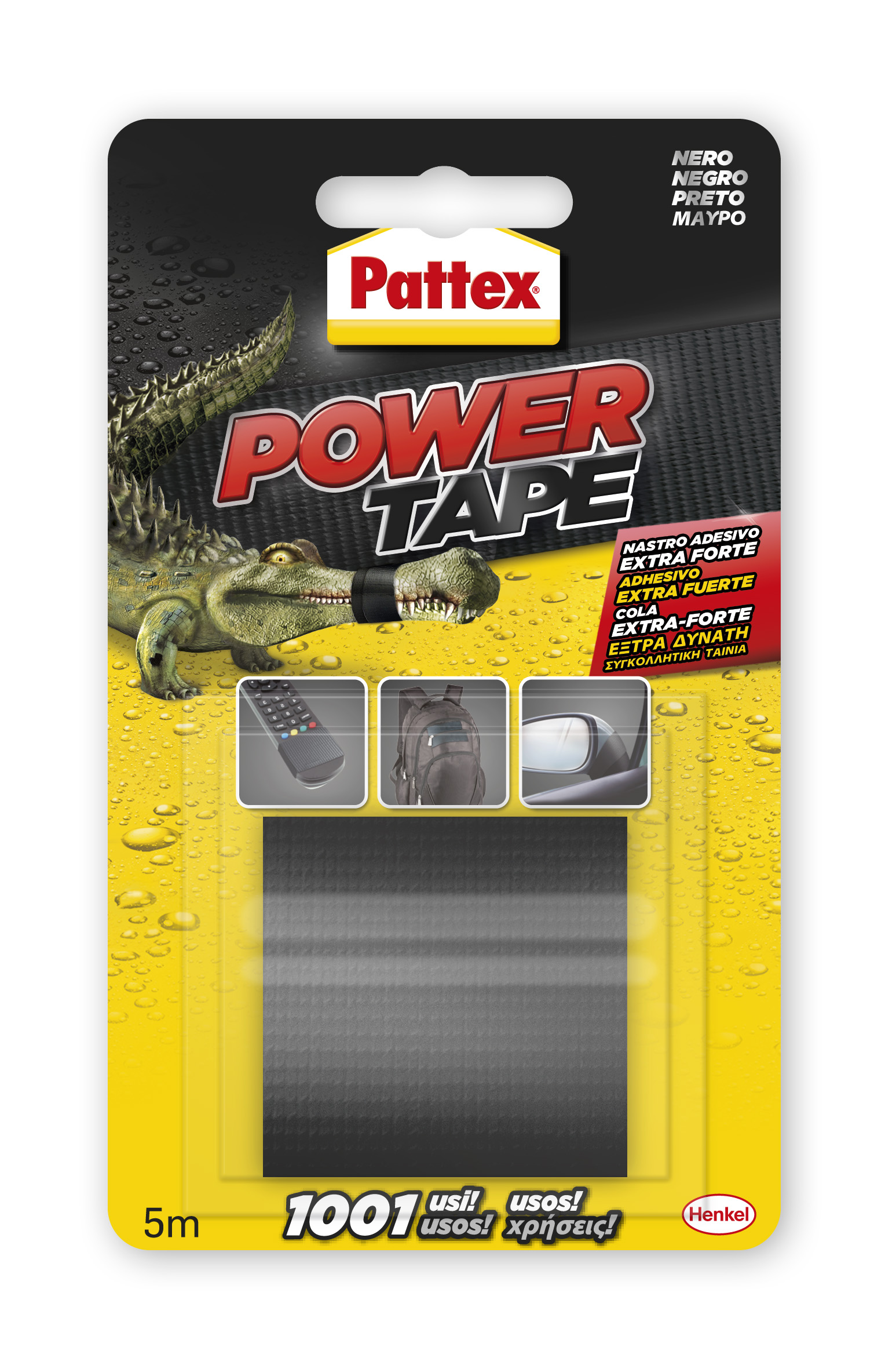 Image PATTEX POWER TAPE GRIGIO M.5 - immagine 1