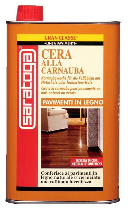 Image SARATOGA CERA CARNAUBA LT.1 PAVIMENTI IN LEGNO - immagine 1