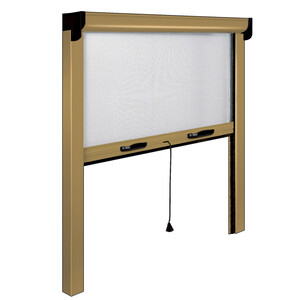 IRIS ZANZARIERA OPERA 140X240 VERTICALE BRONZO