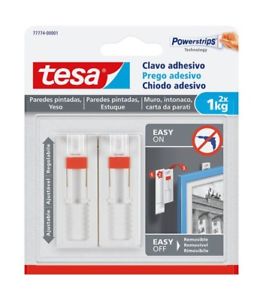 Image TESA CHIODO ADESIVO REMOVIBILE 1KG BIANCO - immagine 1