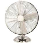 CFG CROMO30 VENTILATORE DA TAVOLO IN METALLO 30 D.