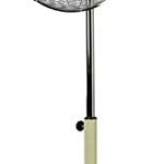 CFG CREMA 45 VENTILATORE DA TERRA IN METALLO CREMA