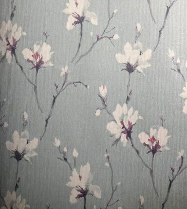 PARATO FIORE TURCHESE 10MTX70CM