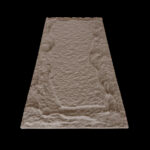 PANNELLO EFFETTO ROCCIA TORTORA 60X120CM MUSHROOM - immagine 2