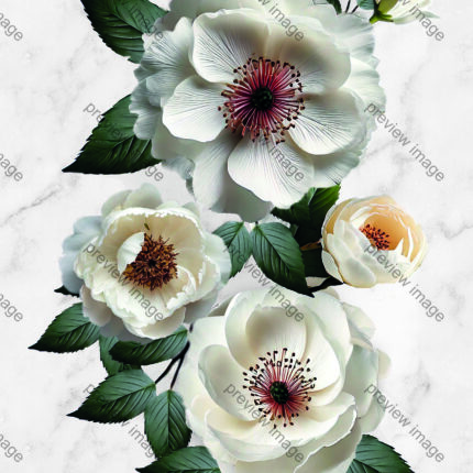 PANNELLO NEW FLOWERS CM.120XCM.300 (FIORI 3D)