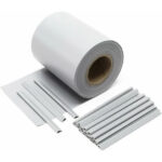 FRANGIVISTA PVC CM.H.19X MT.35 BIANCO + 20 CLIPS